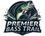 Logo of Premier Bass Trail with a fish illustration on a white background